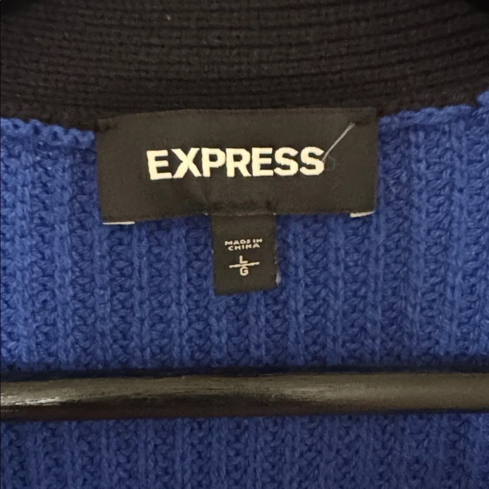 Express Chevron Cardigan - Picture 2 of 4